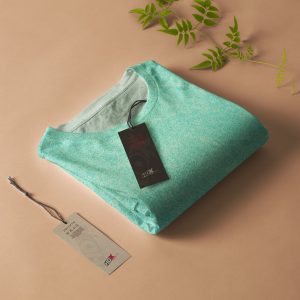 Camiseta lisa - Verde, S